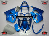 Fairing kit for a Kawasaki ZX6R 636 (2000-2002) Blue