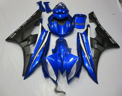 Yamaha YZF-R6 (2006-2007) Blue, Matte Black, White & Black Fairings