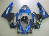 Blue, Black, Gold and White Fairing Kit for a 2006, 2007 & 2008 Triumph Daytona 675 motorcycle