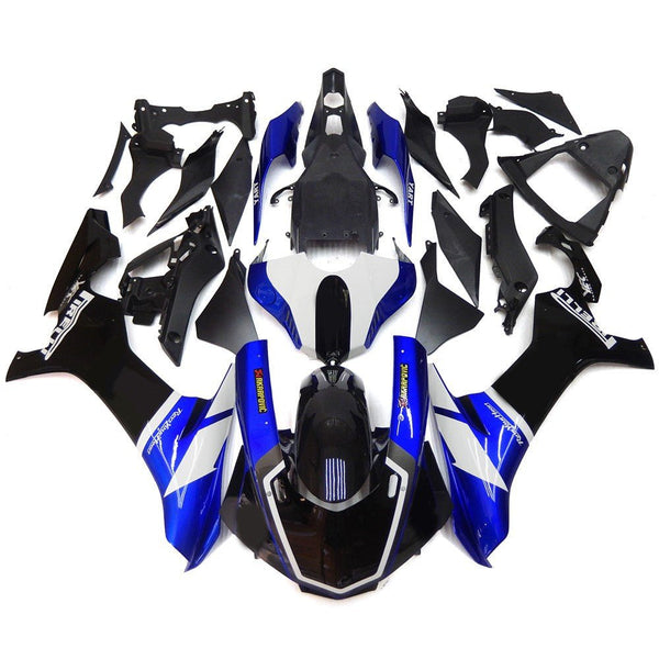 Yamaha YZF-R1 (2015-2019) Black, Blue, White & Silver Fairings