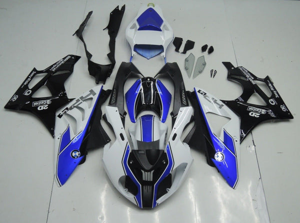 BMW S1000RR (2009-2014) Blue, White & Black Fairings