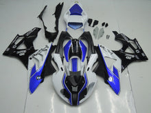 Blue, White and Black Fairing Kit for a 2015 and 2016 BMW S1000RR motorcycle