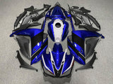 Blue, White and Black Fairing Kit for a Yamaha YZF-R3 2015, 2016, 2017 & 2018 motorcycle