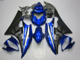 Yamaha YZF-R6 (2006-2007) Blue, White, Black & Matte Black Fairings