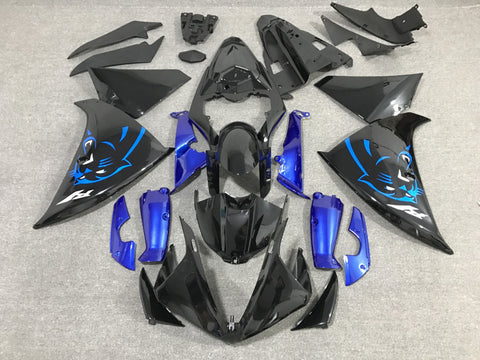 Yamaha YZF-R1 (2012-2014) Black & Blue Panther Fairings