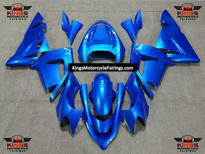 Kawasaki ZX-10R Fairing set (2004-2005) Blue Pearl at KingsMotorcycleFairings.com