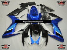 Suzuki GSXR750 (2006-2007) Blue, Black, White, Light Blue & Red Fairings