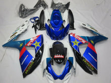 Suzuki GSXR1000 (2009-2016) Blue, Black, White, Red & Yellow Rockstar Fairings