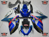 Blue, Black, White, Red and Yellow Rockstar Fairing Kit for a 2009, 2010, 2011, 2012, 2013, 2014, 2015 & 2016 Suzuki GSX-R1000 motorcycle