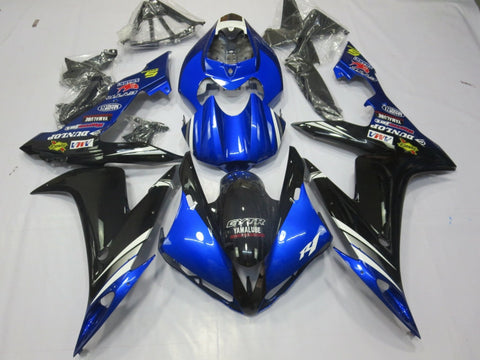 Yamaha YZF-R1 (2004-2006) Blue, Black, White & Silver Fairings