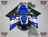 Yamaha YZF-R6 (1998-2002) Blue, Black, White & Matte Black Fairings