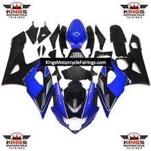 Suzuki GSXR1000 (2005-2006) Blue, Black & Silver Fairings