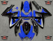Suzuki GSXR600 (2006-2007) Blue, Black & Gray Fairings
