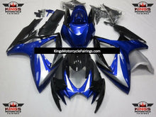 Suzuki GSXR600 (2006-2007) Blue, Black & Silver Fairings