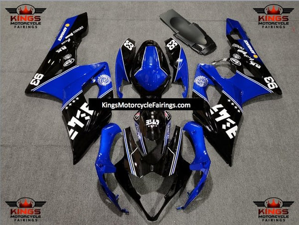 Suzuki GSXR1000 (2005-2006) Blue, Black & White #93 Fairings