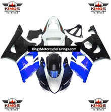 Suzuki GSXR1000 (2003-2004) Blue, Black, Dark Blue & White Fairings