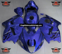 Suzuki GSXR1300 Hayabusa (1999-2007) Blue, Black & White Fairings at KingsMotorcycleFairings.com