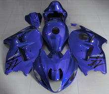 Blue Fairing Kit for a 1999, 2000, 2001, 2002, 2003, 2004, 2005, 2006, & 2007 Suzuki GSX-R1300 Hayabusa motorcycleSuzuki GSXR1300 Hayabusa (1999-2007) Blue, Black & White Fairings at KingsMotorcycleFairings.com