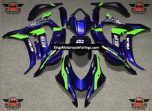 Fairing Kit for a Kawasaki Ninja ZX10R (2016-2020) Blue, Green, Black & Yellow