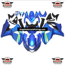 Suzuki GSXR1000 (2009-2016) Blue, Green & White Fairings