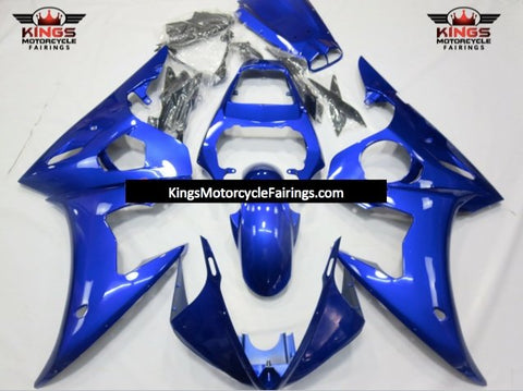 Yamaha YZF-R6 (2005) Blue Fairings