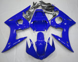 Blue Fairing Kit for a 2003 & 2004 Yamaha YZF-R6 motorcycle