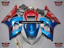 Suzuki GSXR1000 (2003-2004) Blue, Red & White Fairings