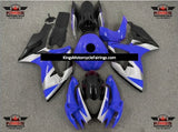 Blue, Silver and Black Fairing Kit for a 2006 & 2007 Suzuki GSX-R600 motorcycle