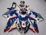 Blue, White and Red GoldBet Fairing Kit for a 2015 and 2016 BMW S1000RR motorcycle
