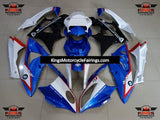 BMW S1000RR (2017-2018) Blue, White, Red & Black Fairings