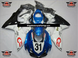 Suzuki GSXR600 (2011-2023) Blue, White & Black Vesrah Fairings at KingsMotorcycleFairings.com