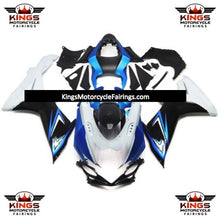 Suzuki GSXR600 (2011-2023) Blue, Black & White Fairings at KingsMotorcycleFairings.com