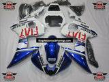 Yamaha YZF-R6 (2005) Blue, White & Red Fiat Fairings