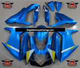 Suzuki GSXR750 (2011-2023) Blue, White & Yellow Fairings