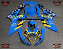 Suzuki GSXR1000 (2005-2006) Blue, Yellow & Black Rizla Fairings