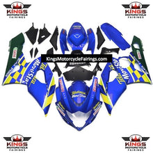 Suzuki GSXR1000 Fairings (2005-2006) Blue, Yellow, Green MoviStar at KingsMotorcycleFairings.com