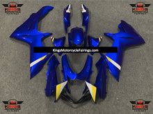 Suzuki GSXR600 (2011-2023) Blue, Yellow & White Fairings at KingsMotorcycleFairings.com