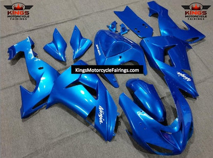 Blue Fairing Kit for a 2006 & 2007 Kawasaki ZX-10R motorcycle