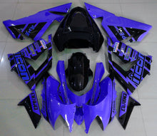 Blue and Black Fairing Kit for a 2004 & 2005 Kawasaki ZX-10R motorcycle