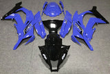 Black and Blue Fairing Kit for a 2011, 2012, 2013, 2014 & 2015 Kawasaki Ninja ZX-10R motorcycle