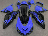 Blue and Black Fairing Kit for a 2006, 2007, 2008, 2009, 2010 & 2011 Kawasaki Ninja ZX-14R motorcycle