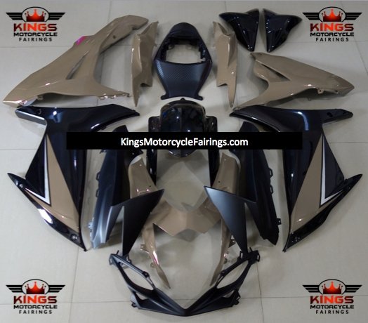 Suzuki GSXR750 (2011-2023) Brown & Black Fairings