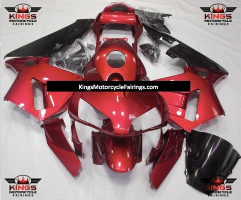 Honda CBR600RR (2003-2004) Candy Apple Red & Black Fairings