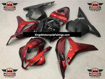 Honda CBR600RR (2009-2012) Candy Apple Red, Black & Matte Black Fairings
