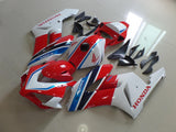 Red, White, Blue and Light Blue HRC Fairing Kit for a 2004 and 2005 Honda CBR1000RR motorcycle