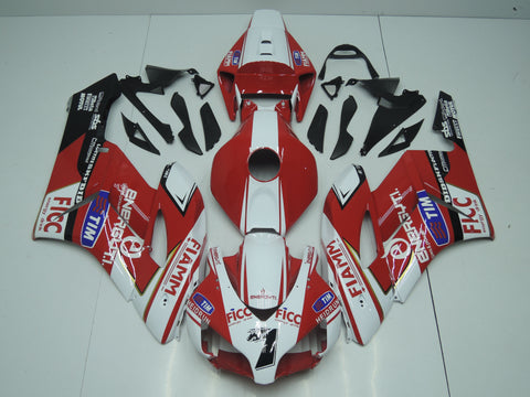 Honda CBR1000RR (2004-2005) Red & White FIAMM Fairings