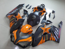 Honda CBR1000RR (2004-2005) Matte Black & Gloss Orange Rockstar Fairings