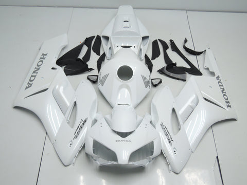 Honda CBR1000RR (2004-2005) White & Silver Fairings