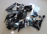 Black, Gray and White Repsol Fairing Kit for a 2006 & 2007 Honda CBR1000RR motorcycle