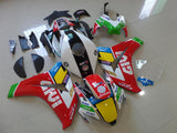 Red, White and Black Givi Fairing Kit for a 2008, 2009, 2010 & 2011 Honda CBR1000RR motorcycle